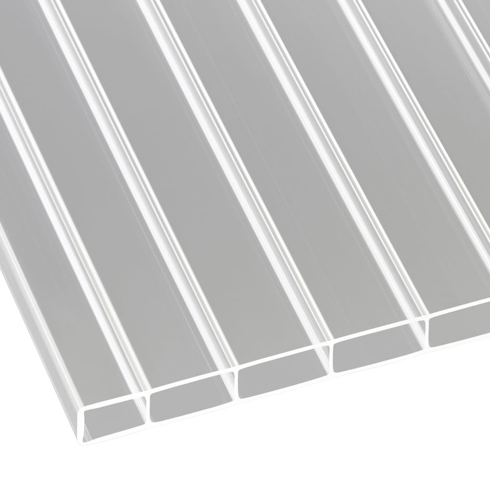 Acrylglas Doppelstegplatten 16/64mm klar/farblos