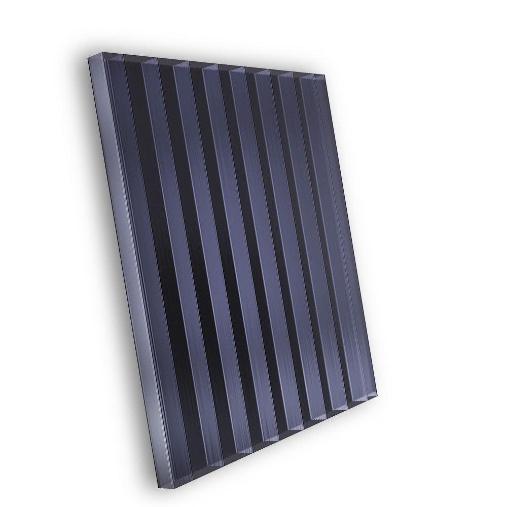 Polycarbonat Doppelstegplatten 16 mm esthetics graphit