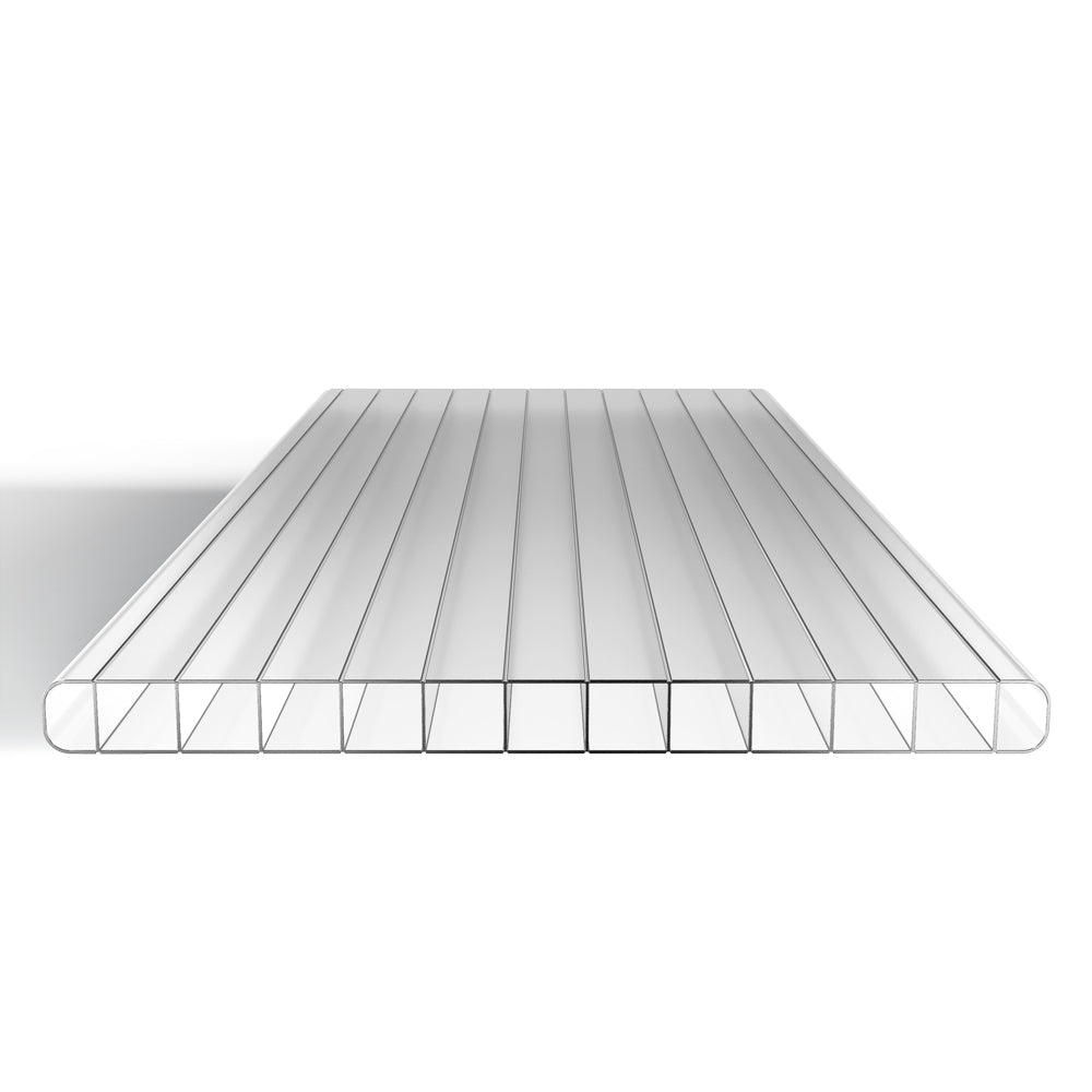 Polycarbonat Doppelstegplatten 10 mm klar/farblos